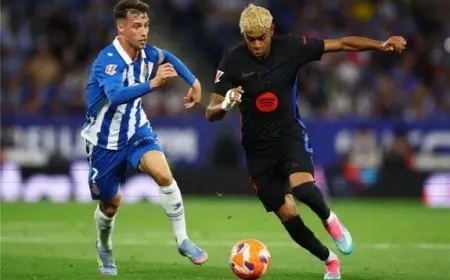 «قذيفة عابرة للقارات».. لامين يامال يمنح برشلونة التقدم على إسبانيول في الدوري الإسباني «فيديو»