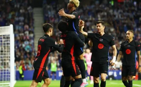 برشلونة يُتَوَّج بطلاً للدوري الإسباني للمرة 28 في تاريخه