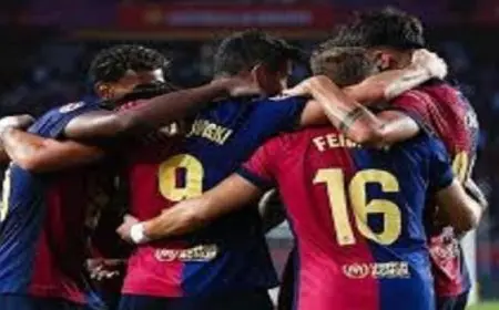 رسميا.. برشلونة يتوج بالدورى الإسبانى بفوزه على إسبانيول بهدفين نظيفين