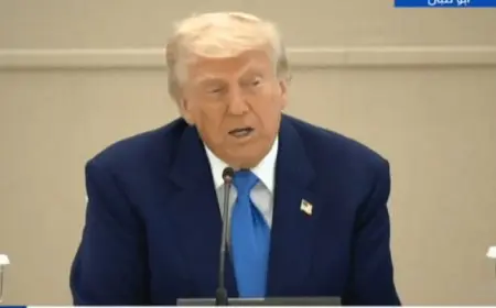 ترامب: نتطلع إلى وقف الحرب فى غزة وإدخال المساعدات الإنسانية