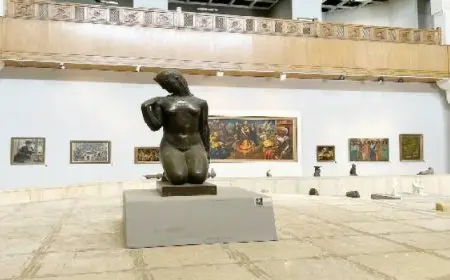 اليوم العالمى للمتاحف.. افتتاح معرض “متحف الفن الحديث من الرواد إلى الأحفاد”