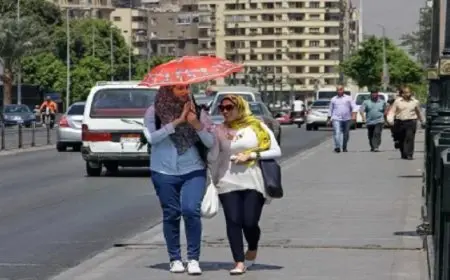 الأرصاد: طقس السبت شديد الحرارة على أغلب أنحاء الجمهورية والعظمى بالقاهرة 40