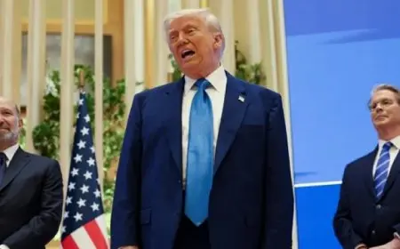 ترامب يغادر الشرق الأوسط: نفكر فى غزة.. وسنتولى الاعتناء بالأمر