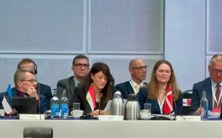 المشاط تلقى كلمة مصر بالجلسة العامة لمجلس محافظى البنك الأوروبى لإعادة الإعمار والتنمية