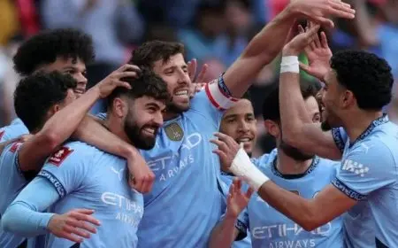 تشكيلة مانشستر سيتي المتوقعة أمام كريستال بالاس في كأس الاتحاد الإنجليزي