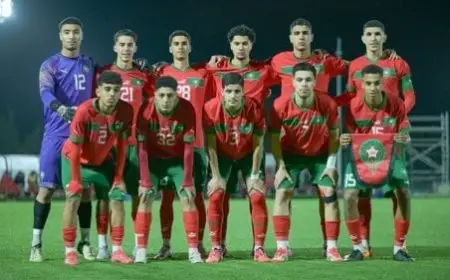 المنتخب المغربي يلتقي بجنوب إفريقيا في سعيه لتحقيق لقبه الثاني في بطولة أمم إفريقيا للشباب