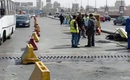 تحويلات مرورية لتنفيذ أعمال إنشائية خاصة بمشروع المونوريل بالجيزة