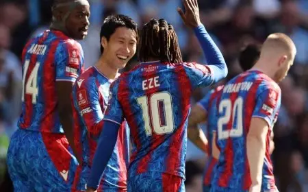 كريستال بالاس يُحبط مانشستر سيتي ويتوج بكأس إنجلترا