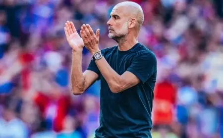 غوارديولا: الكرة لم تخدمنا، أطلنا التسديد 50 مرة في مباراتين فقط