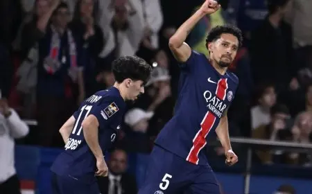 أرقام مدهشة في نهاية موسم باريس سان جيرمان بالدوري الفرنسي