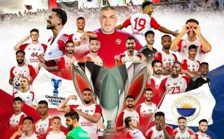 الشارقة الإماراتي يتغلب على ليون سيتي ويتوج بلقب دوري أبطال آسيا