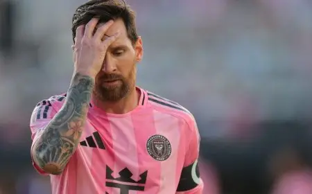 ميسي يثير البلبلة برسالة غامضة بشأن مستقبله مع إنتر ميامي