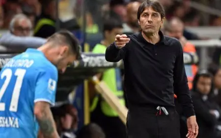 مباراة إنتر ميلان ونابولي في الجولة الأخيرة من الكالتشيو