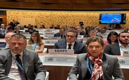 وزير الصحة يؤكد حرص والتزام مصر بالعمل الجماعى من أجل تحقيق الصحة للجميع