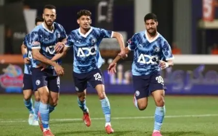 جلسة تصوير للاعبي بيراميدز قبل المباراة النهائية لدوري أبطال أفريقيا