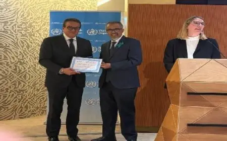 مصر تتسلم شهادة القضاء على انتقال الملاريا من منظمة الصحة العالمية