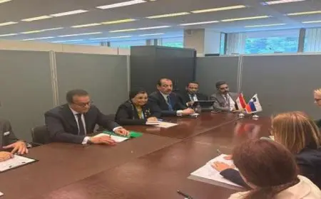 وزير الصحة يبحث مع نظيرته السلوفينية التعاون في العديد من المجالات الطبية