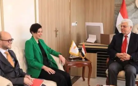 وزير التعليم العالى يبحث مع سفيرة قبرص دعم علاقات التعاون الأكاديمى والبحثى