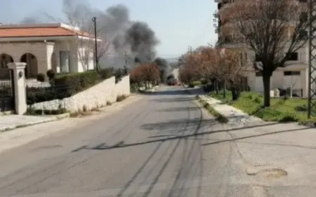 الصحة اللبنانية: إصابة 3 أشخاص فى استهداف إسرائيلى لدراجة نارية فى