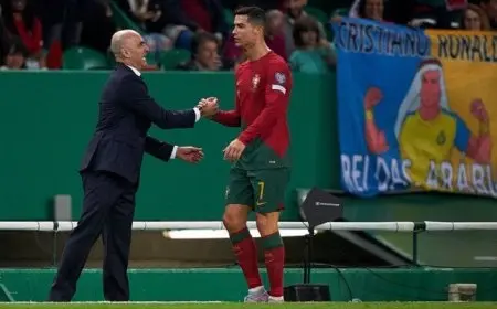 هل سيواجه رونالدو ألمانيا في نصف نهائي دوري الأمم الأوروبية؟.. «مارتينيز» يوضح
