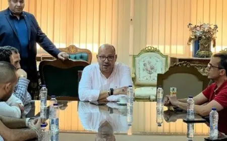 ياسر إدريس يرحب بوفد دبلومة الإدارة الرياضية من «فيفا»