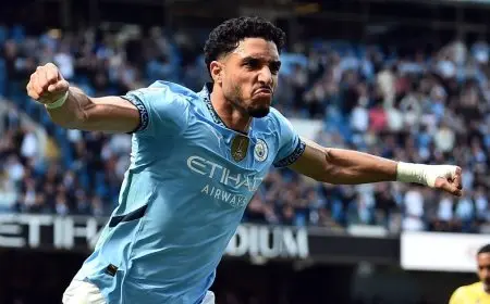 عمر مرموش يتواجد أساسيًا في تشكيلة مانشستر سيتي لمواجهة بورنموث