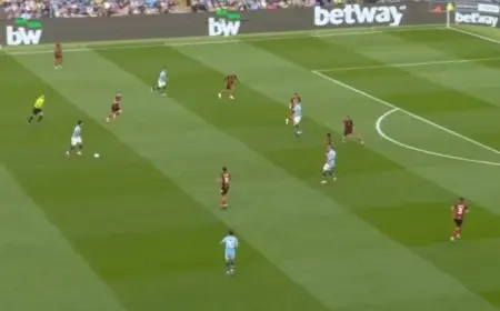 «هدف عالمي».. عمر مرموش يضع مان سيتي في المقدمة أمام بورنموث «فيديو»