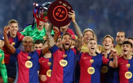 بسبب دوافع سياسية.. مدافع برشلونة مهدد بالاستبعاد من منتخب إسبانيا