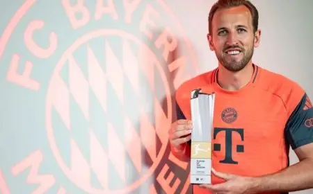 هاري كين يُتوج بجائزة أفضل لاعب في الدوري الألماني