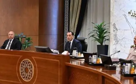 مجلس الوزراء يوافق على عدة قرارات في اجتماعه الأسبوعى اليوم