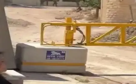 جيش الاحتلال الإسرائيلى يطلق الرصاص على وفد دبلوماسى دولى