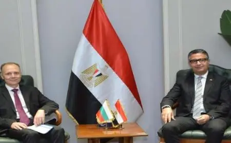 وزير التموين يلتقى السفير البلغارى لبحث سبل تعزيز التعاون التجارى بين مصر وبلغاريا