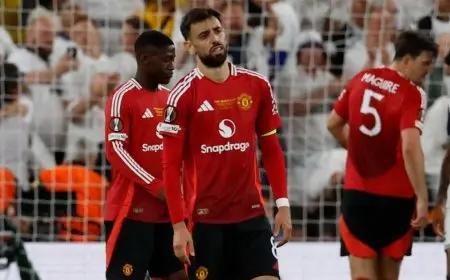 مانشستر يونايتد يواجه تحديات مالية بعد هزيمته في نهائي بلباو