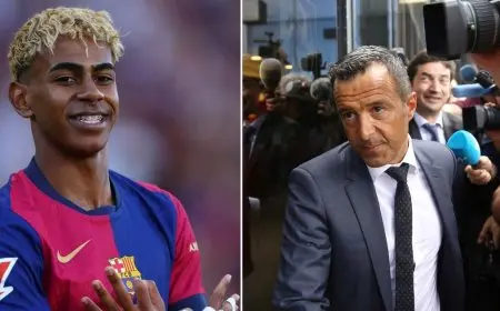 ساعات حاسمة في برشلونة.. مينديز يتوصل لاتفاق بشأن عقد يامال