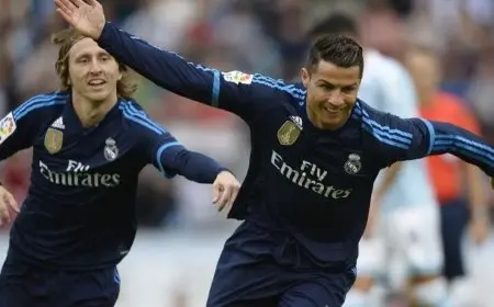 رونالدو يرسل رسالة مؤثرة لمودريتش بعد مغادرته ريال مدريد