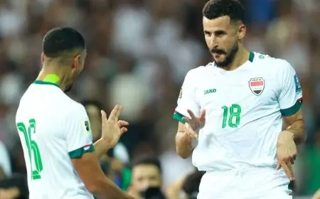 قائمة العراق لمواجهتي كوريا الجنوبية والأردن في تصفيات كأس العالم