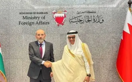 وزيرا خارجية الأردن والبحرين يؤكدان أن تحقيق السلام العادل هو السبيل الوحيد لتحقيق أمن واستقرار المنطقة
