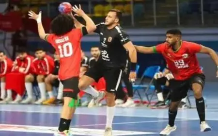 فريق كرة اليد بالأهلي يتأهل إلى نهائي بطولة أفريقيا