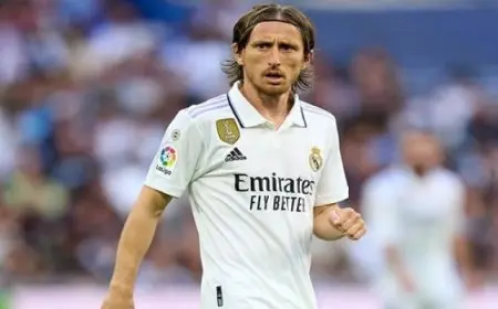 مودريتش: السبت المقبل سألعب آخر مبارياتى على أرضية البرنابيو