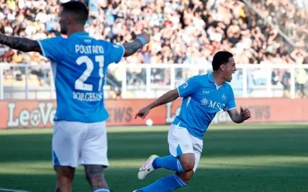 تشكيلة نابولي المتوقعة في مباراة اللقب ضد كالياري بالدوري الإيطالي