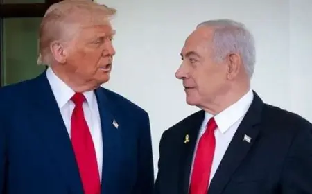 نتنياهو وترامب يبحثان الحرب فى غزة و”نووى إيران”