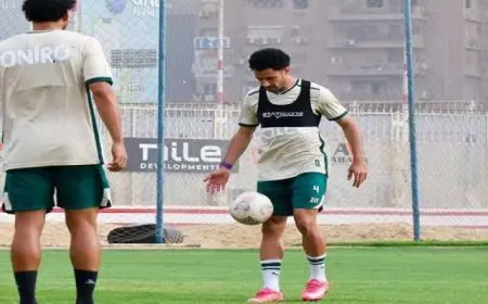 الزمالك يستأنف تدريباته استعدادا لمواجهة بتروجيت في الدورى الممتاز