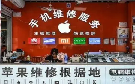 مبنى فى الصين لبيع هواتف آيفون المسروقة بأسعار رخيصة