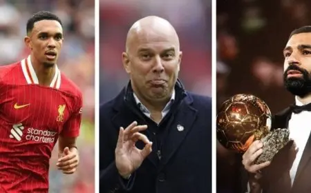 مدرب ليفربول: صلاح يستحق جائزة الكرة الذهبية وأرنولد أول هدية لي لألونسو في ريال مدريد