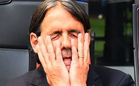 إنزاغي يتجنب لقاء الصحفيين بعد خسارة إنتر ميلان لقب الدوري الإيطالي