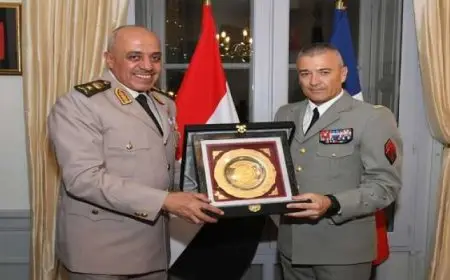 بال وال.. الفريق أحمد خليفة رئيس الأركان يعود إلى أرض الوطن بعد زيارته لفرنسا