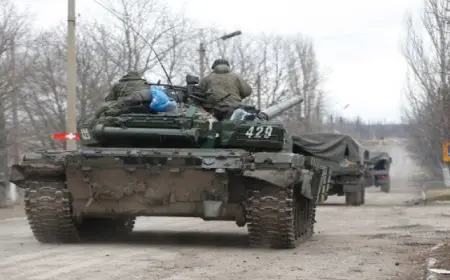 القوات الروسية تواصل تقدمها فى دونيتسك وتسيطر على 3 بلدات فى شرق أوكرانيا