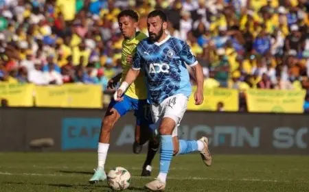 بيراميدز يحقق تعادلًا مثيرًا أمام صن داونز في ذهاب نهائي دوري أبطال إفريقيا