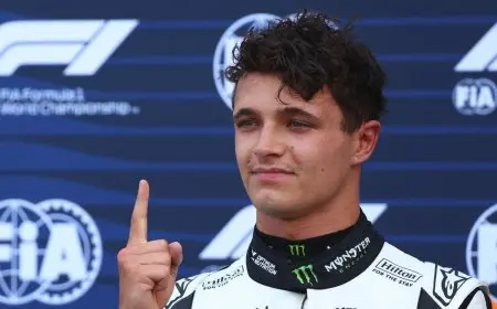 نوريس يحقق الزمن القياسي ويتصدر انطلاقات سباق موناكو