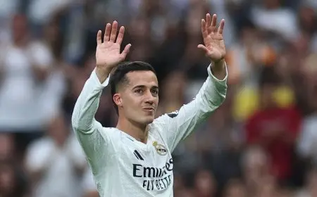 لوكاس فاسكيز يودّع ملعب “سانتياغو برنابيو” بدموعه في مباراته الأخيرة